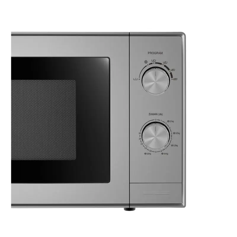 Md 674 S Silver in Microwave Oven 700 Watt 20 Liter Silver Color Up To 30 Schedulable New Fast Shipping