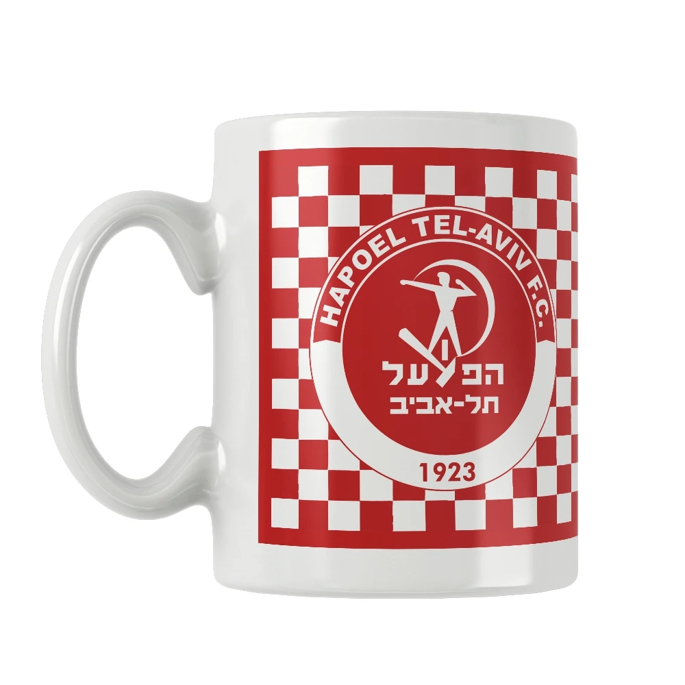 Hapoel Tel Aviv Israel Mug Coffee Cup White Ceramic Free Shipping