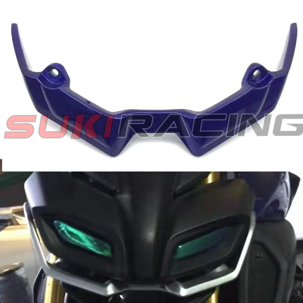 

For Yamaha MT-15 MT15 MT 15 2019 2020 2021 Motorcycle Front Fairing Pneumatic Winglets Tip Wing Protector Shell Cover