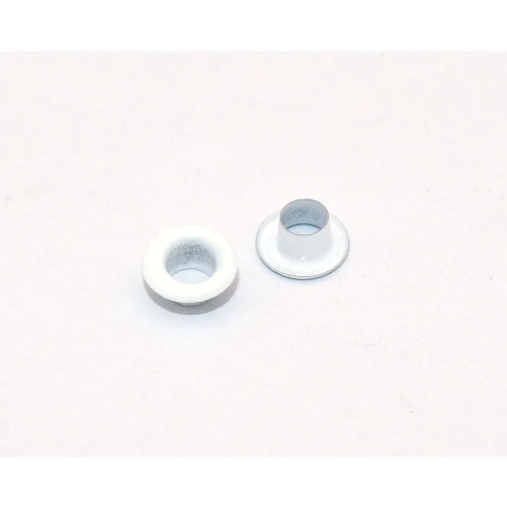 Round Eyelet Grommets Grommet Eyelet White Grommet Rivets Purse Accessories Metal Eyelets for Sewing Shoes Bag Making Hardware