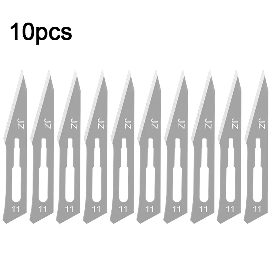 Stainless steel scalpel tool set tool carving knife carving craft knife +10 blade mobile phone PCB DIY repair manual tool