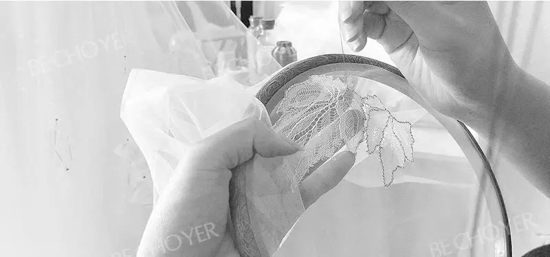 Wedding Dress FOR 06 Customized H-Quality Bride Gown BECHOYER 2027 New Fashion Appliques DZ Princess Customized Vestido De Noiva