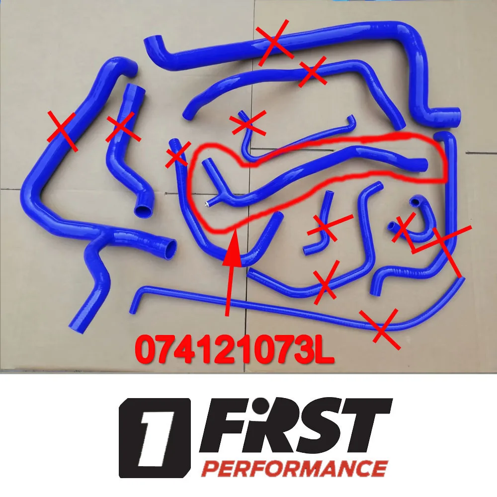 

Silicone Coolant Hose to Replace OE 074121073L for Volkswagen Transporter / EuroVan