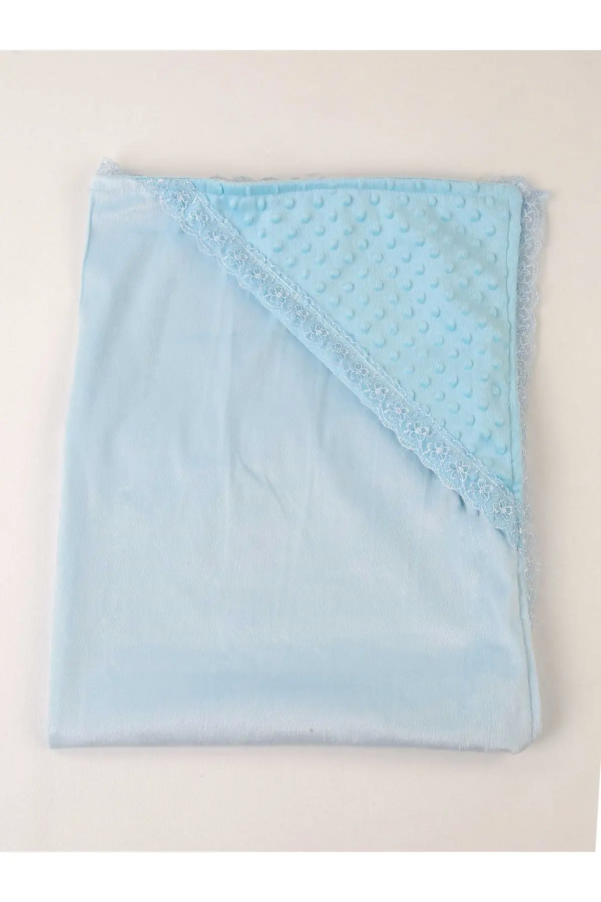 Blue 85x85 cm Male Baby Swaddle Blanket