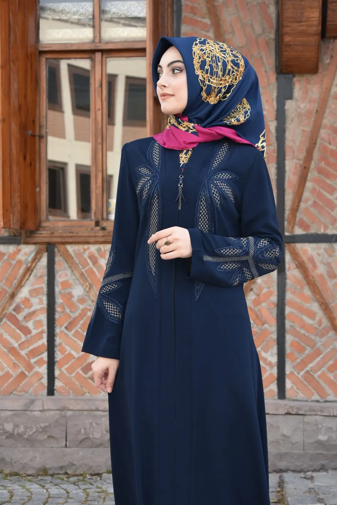 Muslim Dress Women Hijab clothing Abaya Plus Size Hand Embroidery Maxi Kaftan dresses for women skirt Maya silk fabric Turkey