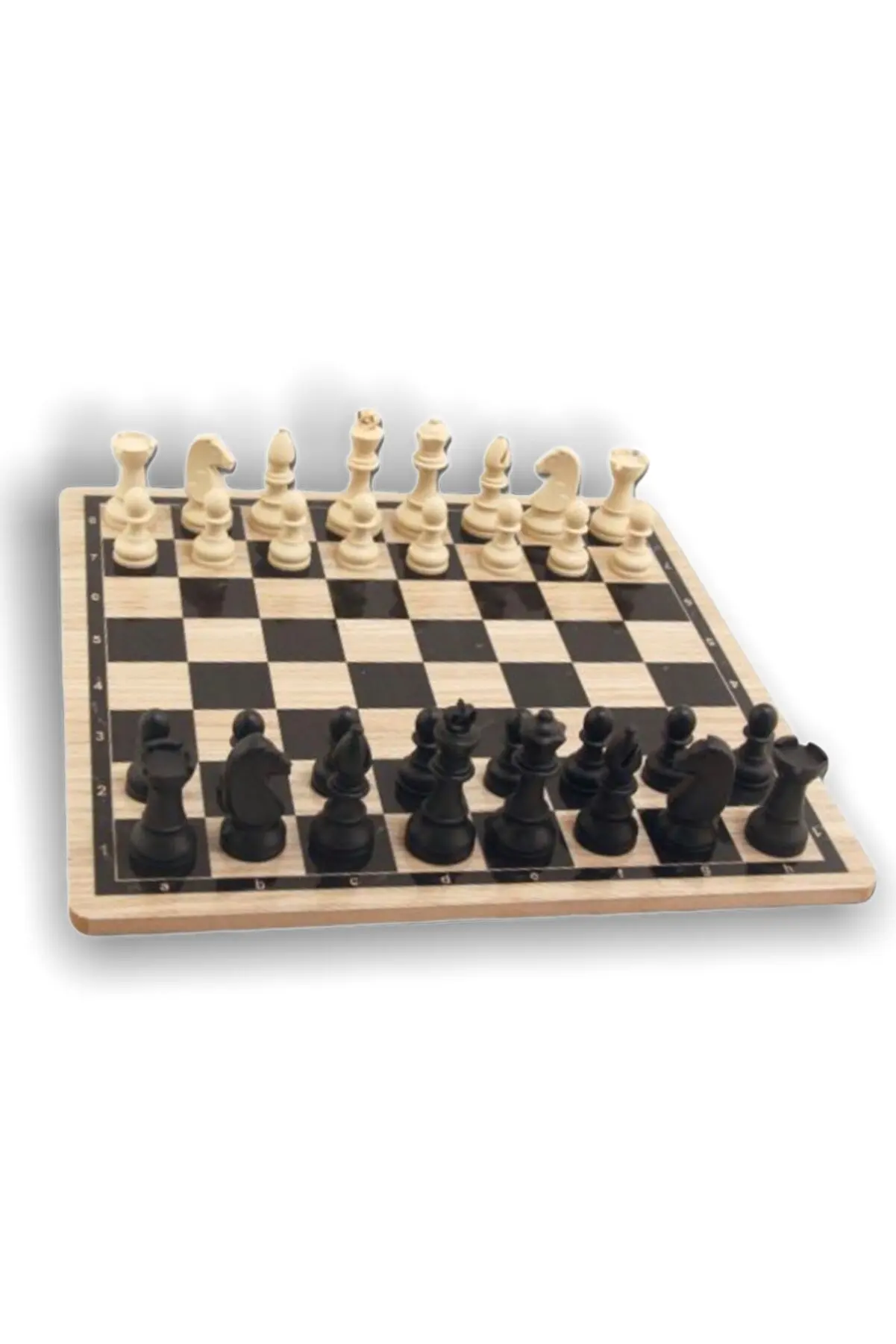 Wooden Tournament Chess Set Pieces and Wooden Chess Board Game Chess Set Figure Mat Player Brain intelligence developer