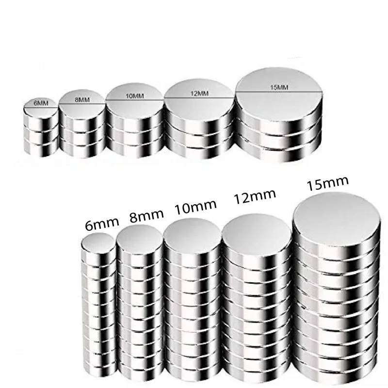 Round Neodymium magnetic Magnets 16mm to 8mm Diameter Round Neodymium Magnets 12mm to 6mm from Spain MARKETPLACEXT