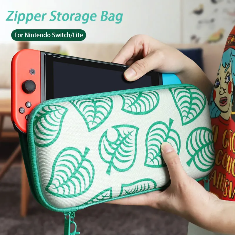 

Zipper Nylon Storage Bag For Nintendo Switch Travel Carrying Handbag Protective Case Lite Game Console Box Cover Accessories