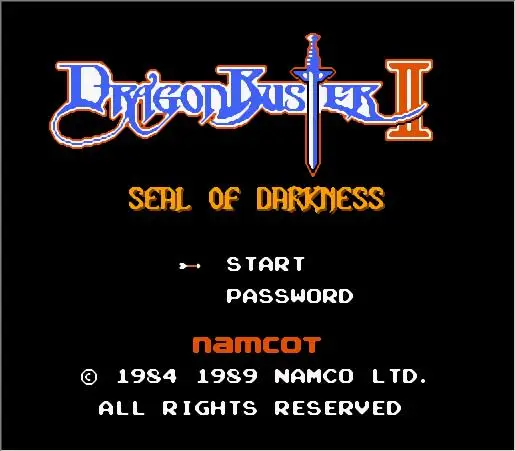 Dragon Buster 2 BabเกมสำหรับNES/FCคอนโซล