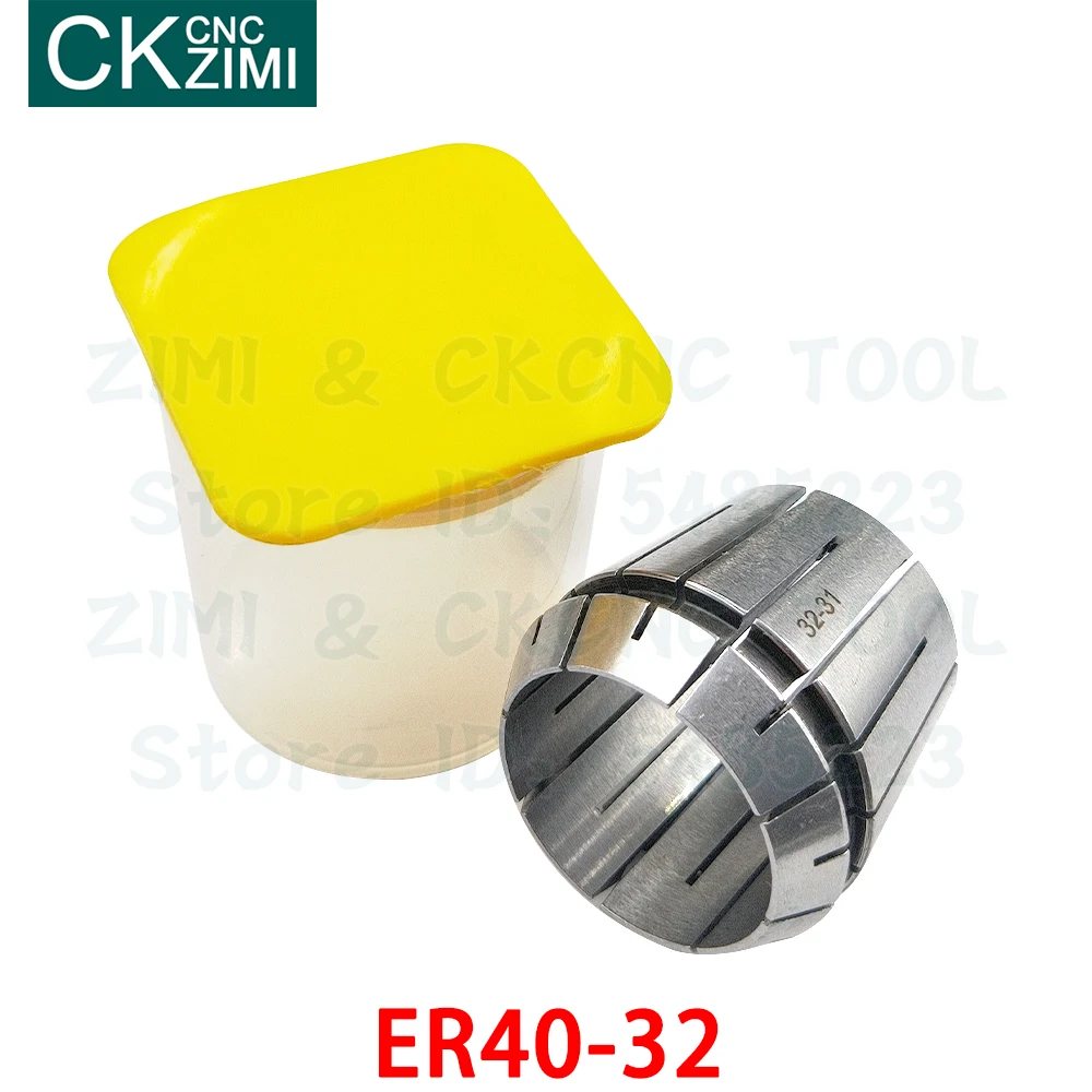 1 Chiếc ER40-32 32Mm Mùa Xuân Collet Chuck Collets Gõ Chuck Khoan Cấp Cối Xay CNC Dụng Cụ Khắc Con Quay động Cơ Dụng Cụ