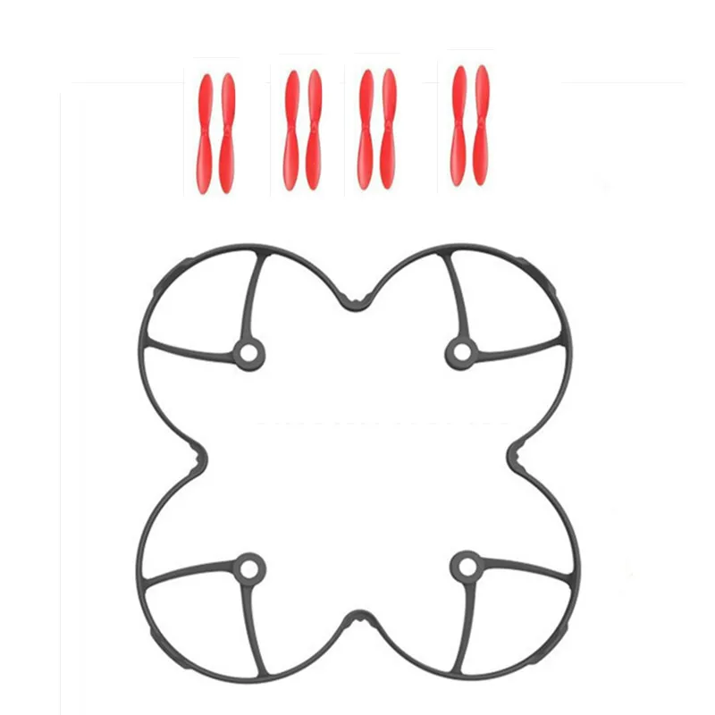 Hubsan X4 H107C Top Selling X6 1Pcs Replacement Protection Ring Cover 8Pcs Propellers Blades For RC Quadcopter Spare Parts