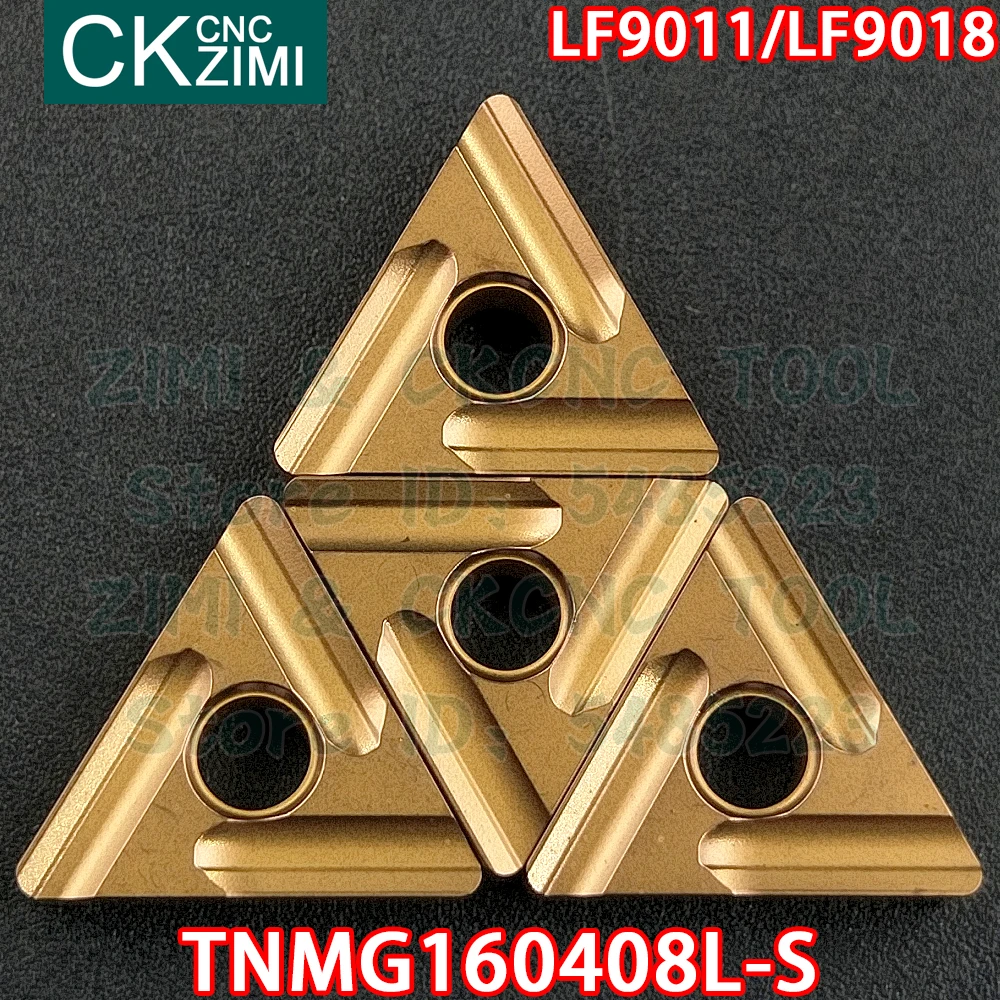 TNMG160408L-S LF9011 TNMG160408L-S LF9018คาร์ไบด์ Slotted แทรกเครื่องมือเครื่องกัด CNC เครื่องมือ TNMG สำหรับเหล็ก