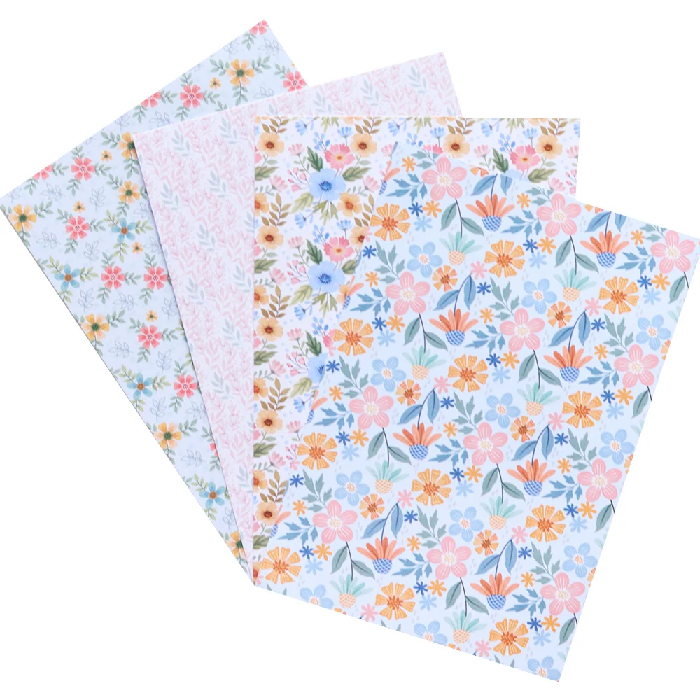 Creative Path 6x4 Zoll Scrapbook-Papierblock, Vintage-Blumenmuster, dekoratives Hintergrundpapier für Scrapbooking, Journaling und Bastelarbeiten – Detail 2
