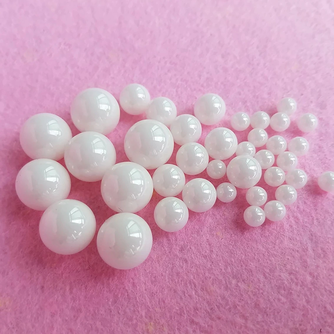 Dia 1.984mm 5.5mm 6.5mm 7.5mm-25.4mm Zirconia Ceramic Ball Dia G10 Precision ZrO2 Ceramic Bearing Balls Smooth Round Ball Bead