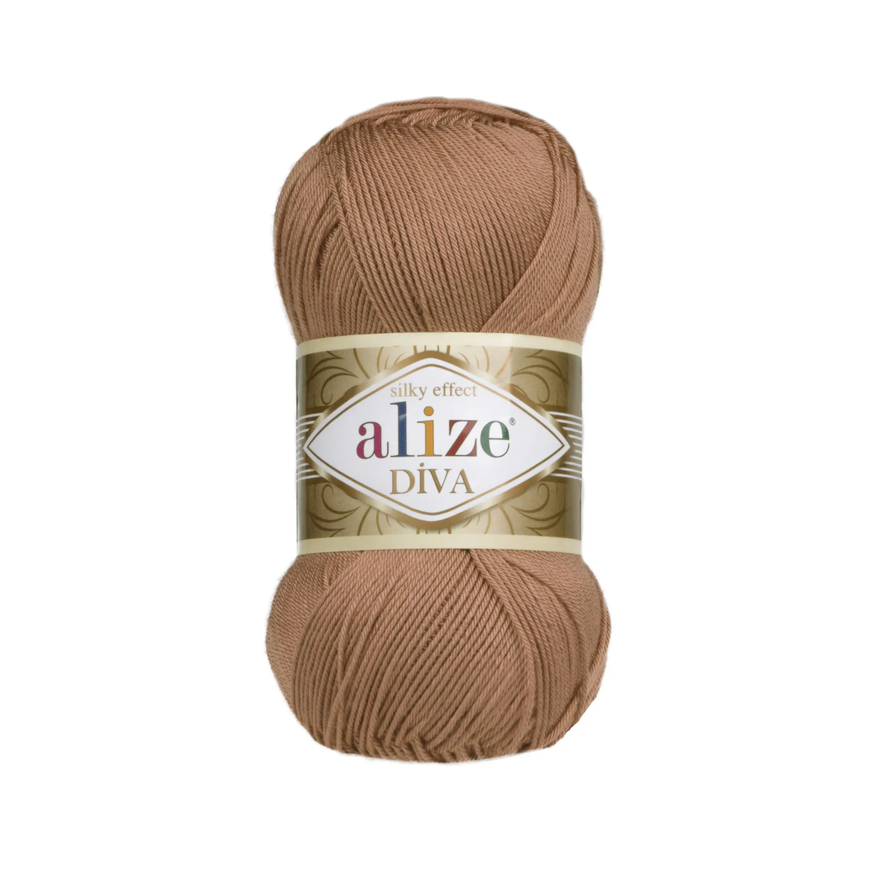 High Quality 5 Pieces Alize Diva Yarn Microfiber Acryilic Hand Knitting for Scarf Accesory Cardigan Thin Dyed Thread