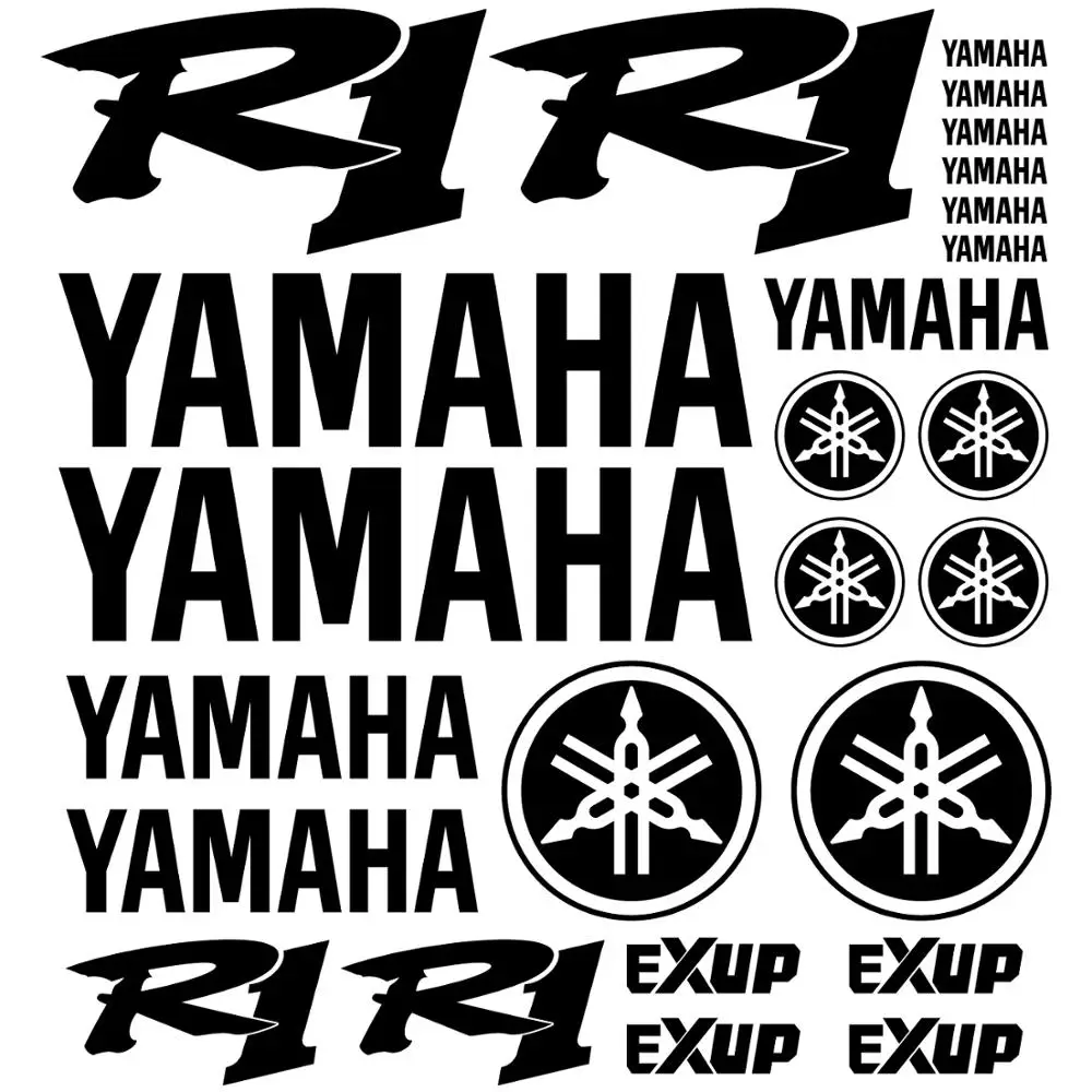 Kit bumper vinyl-Stickers-Decals for Yamaha YZF R1