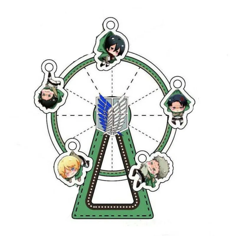 Attaque des Titans Ailes des Pages, Grande Roue Rotative, Décor de Bureau, Support, Modèle, Plaque, Jouet, Cosplay, Collection, Cadeau