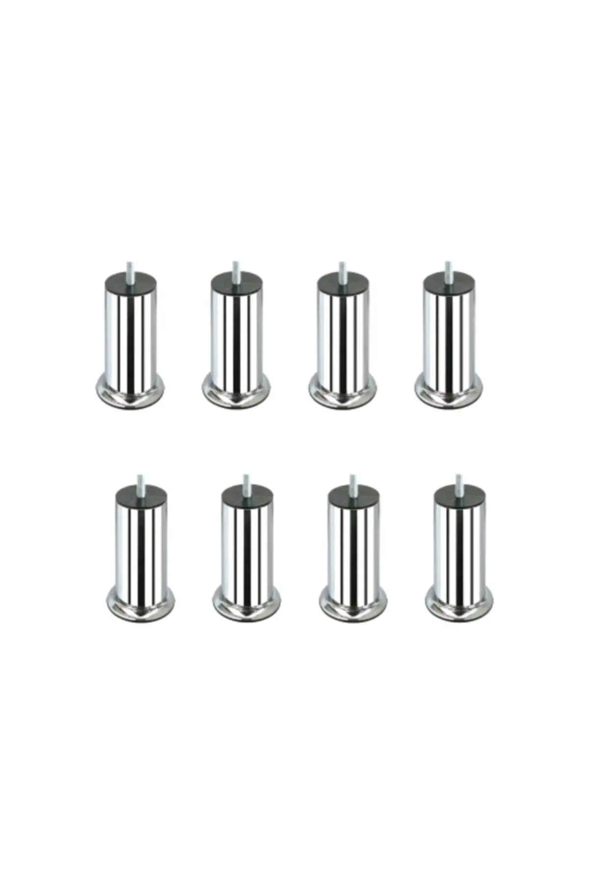 Metal Base Cabinet Leg Set M8 fine thread screw Chrome plinth upgrade furniture feet chrome feet set hardware hardware