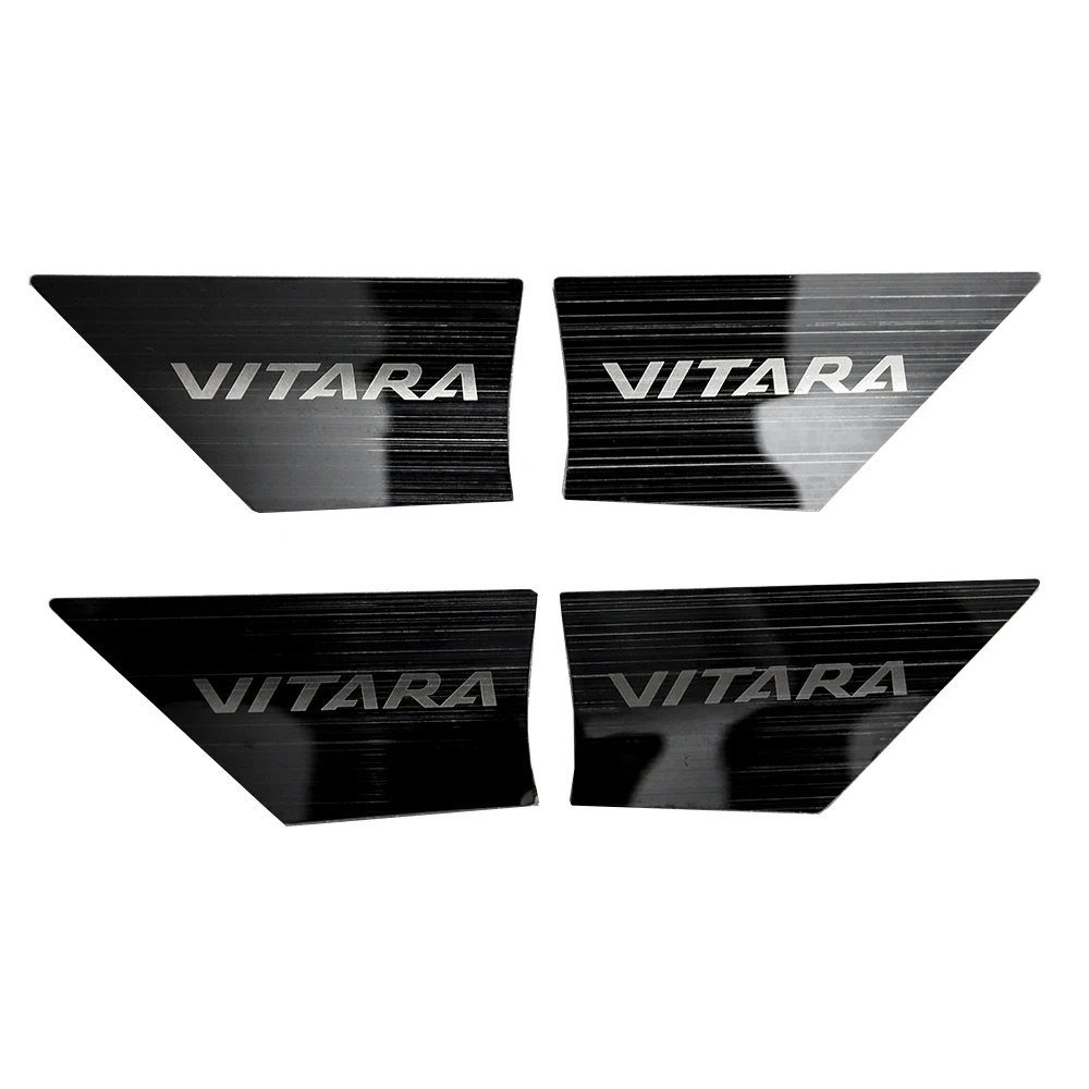 Car Accessories Interior Door Handle Cap Trim Cover Stickers For Suzuki Vitara 2015 2016 2017 2018 2019 2020 2021 2022