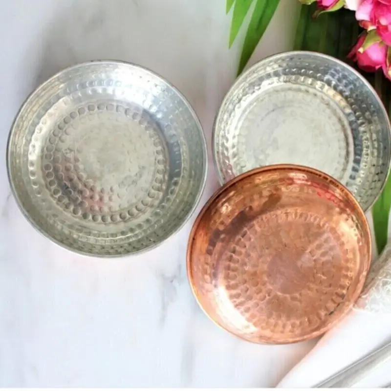 

11 Cm Copper Bowl Snack Breakfast Bowl Jam Honey Etc For Home For Kitchen Lux Kitchen Modern Design Made In turkey Fast Shipping