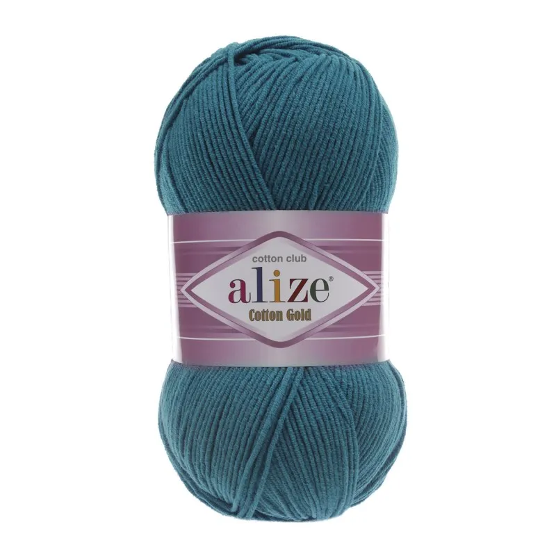 Thread 1 Ball Alize Cotton Gold ( 100 Gram/ 330 Meter) Amigurumi Yarn