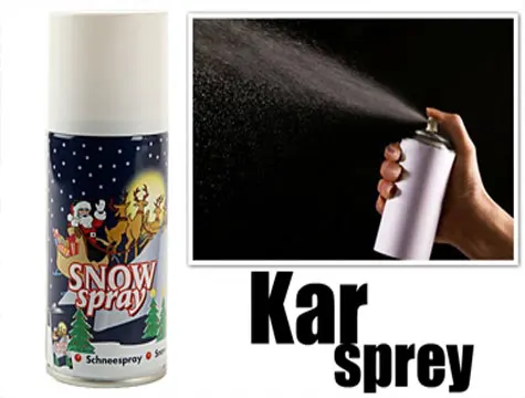 Christmas Decoration Snow Spray