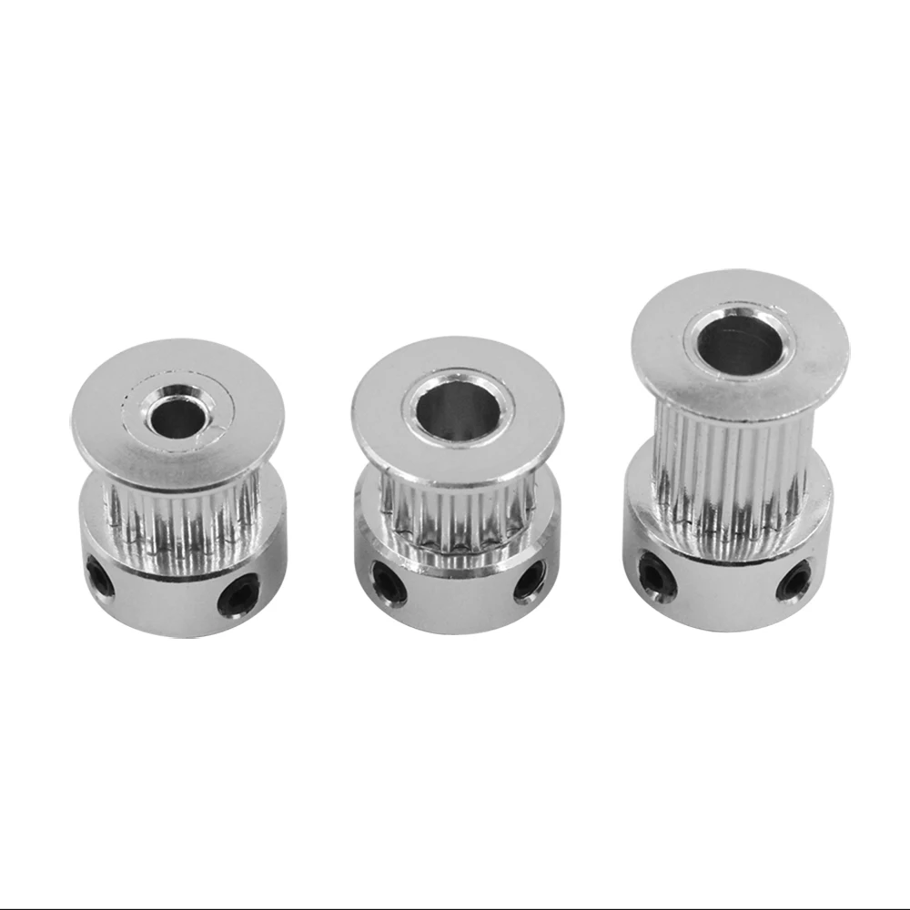 GT2 20Teeth 16 Teeth 20 Teeth Bore 5mm/8mm Timing Alumium Pulley Fit For GT2-6mm Open Timing Belt For 3D Printer