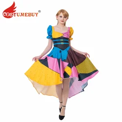 CostumeBuy The Nightmare Cosplay Sally Costume Christmas Halloween Sally Dress Costume Steampunk Cosplay Costume