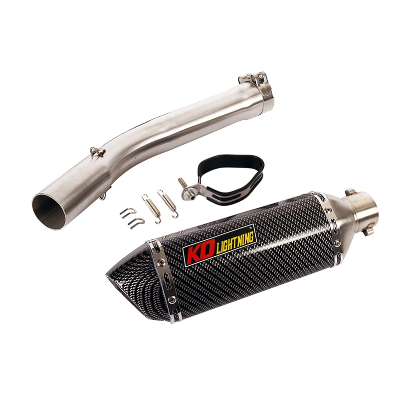 

Motorcycle Exhaust Muffler Silencer DB Killer Tip Baffle Middle Connect Link Pipe for YAMAHA YZF R6 1998-2005