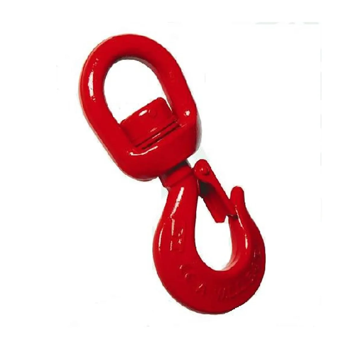 3 Ton Limit Heavy Duty Lifting Hook with Safety Clip Catch suit for Steel Wire Rope Tool Tractive Effort