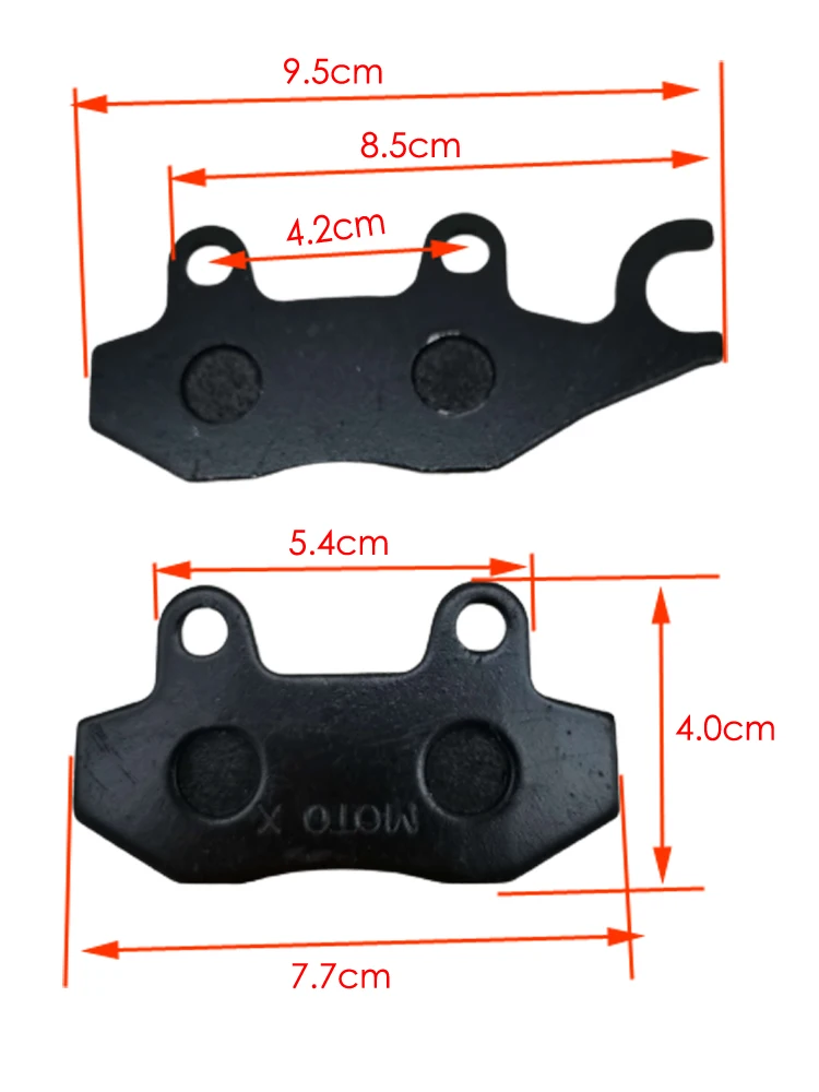 A877 Motorcycle Front Brake Pads For ZB SYM Symply 50 Symphony Haojue USR125 VH125 UCR125 AFR125 HJ125T