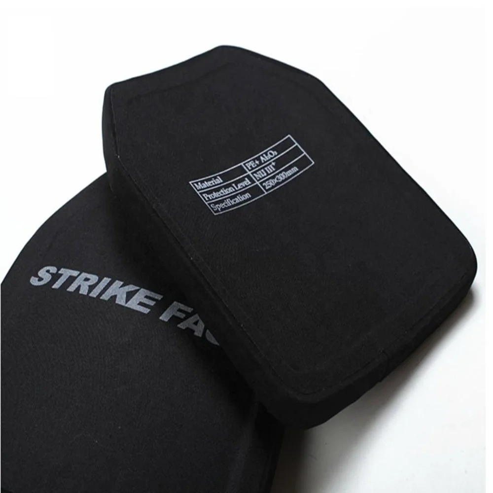 Fast Shipping Lightweight Soft Armor Panel Silicon Carbide Bulletproof Plate Ballistic Plates Hard NIJ III Armor Plate