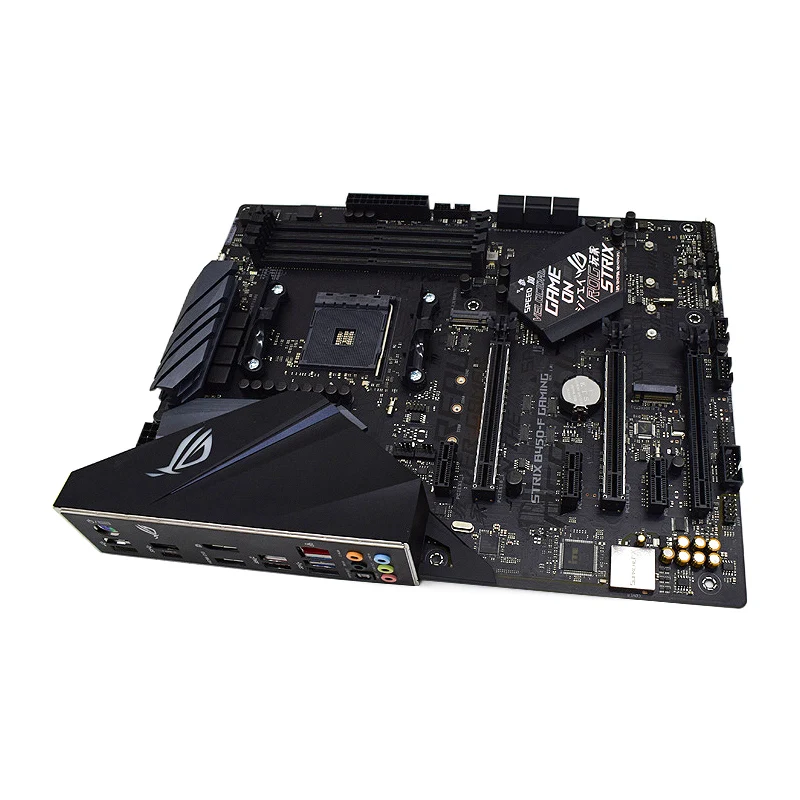 Imagem -05 - Asus-rog Strix B450-f Placa-mãe Gaming Am4 Ddr4 64gb Ryzen 5600x Cpu Amd B450m Pci-e 3.0 M.2 Usb 3.1atx