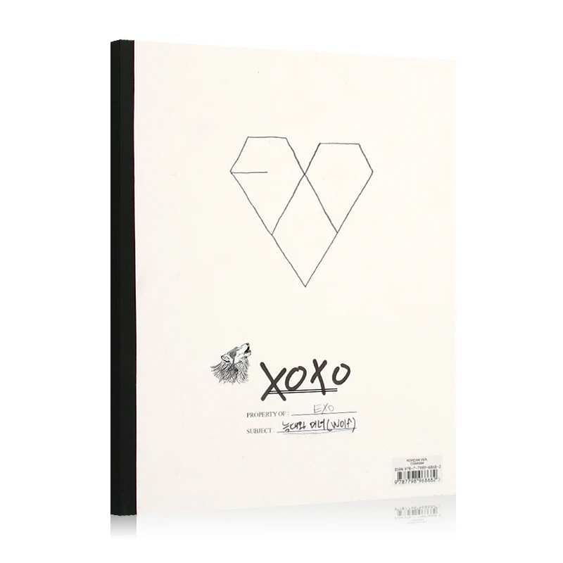 

EXO K XOXO Album Korean Version Wu Yifan Kris Luhan Male Singer Team Pop Music 1 CD Box Set