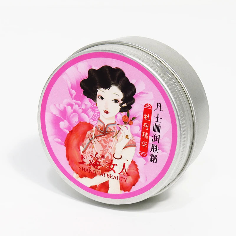 

Shanghai Beauty - Peony Vaseline Moisturizing Cream Moisturizer Repairing Dry Skin Deeply Hydrating Removing Dullness