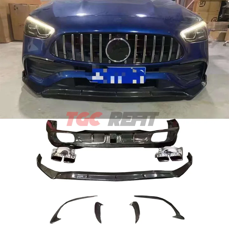 

Диффузор для переднего бампера Mercedes-benz W206 C200 C230 C260
