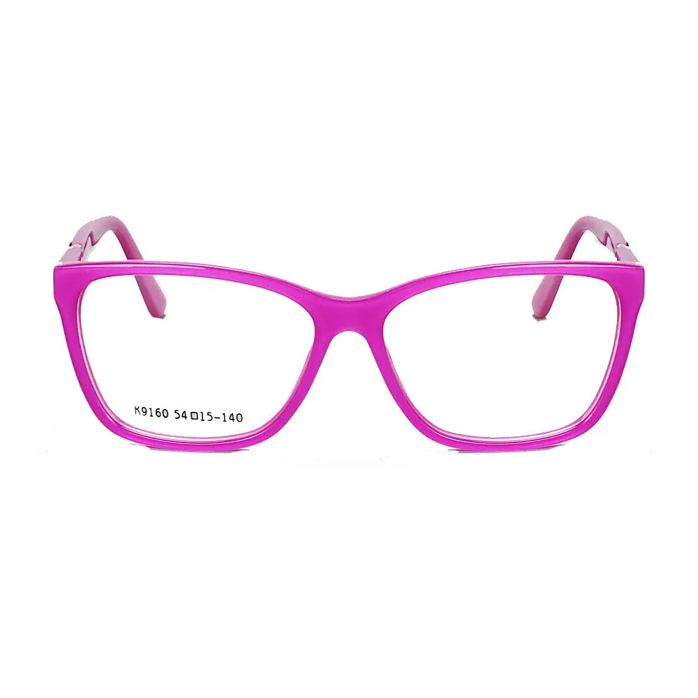 Womens Cat Eye Fashion Eyeglass Frames for Women Fashion Square Glasses Frames Prescription Pink yellow blue red Optical Eyewear