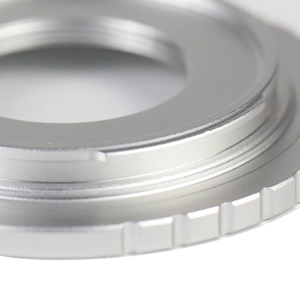 Bạc C Mount Camera Bộ Chuyển Đổi Ống Kính Vòng Cho Sony NEX-5 NEX-3 NEX5 NEX-C3 NEX-VG10 Adapter C-NEX