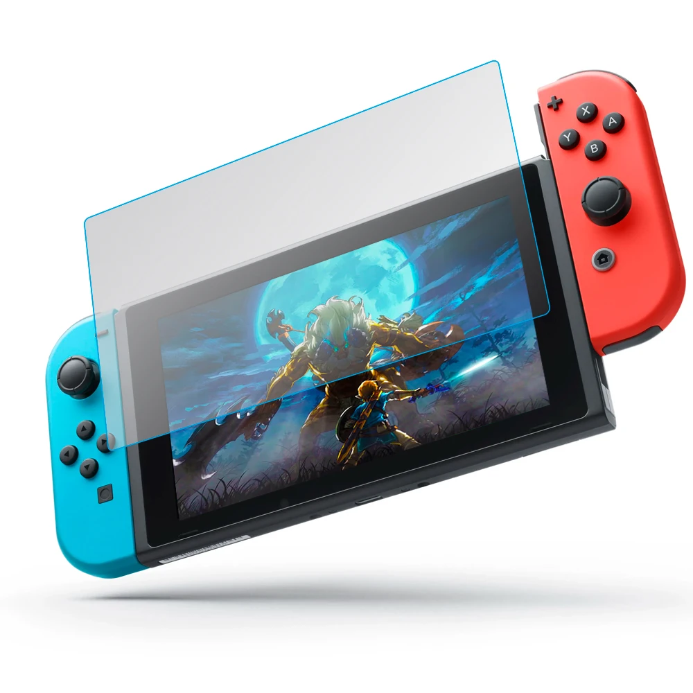 Nintendo switch and switch lite tempered glass screen protectors 3D full coverage protective sheet anti-shock protector screen