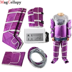 Electric Air Compression Body Massager Air Circulation Pump Leg Wraps Foot Ankles Compression Socks Detoxification Machine