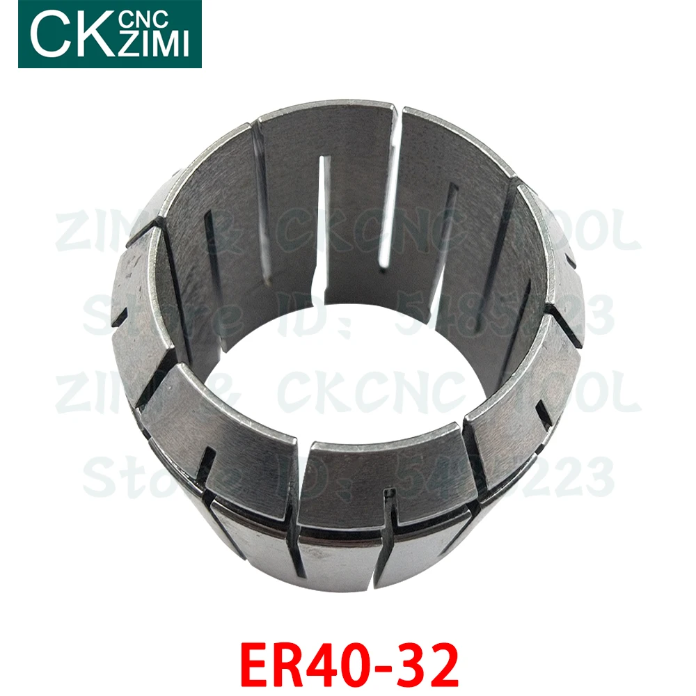 1 Chiếc ER40-32 32Mm Mùa Xuân Collet Chuck Collets Gõ Chuck Khoan Cấp Cối Xay CNC Dụng Cụ Khắc Con Quay động Cơ Dụng Cụ