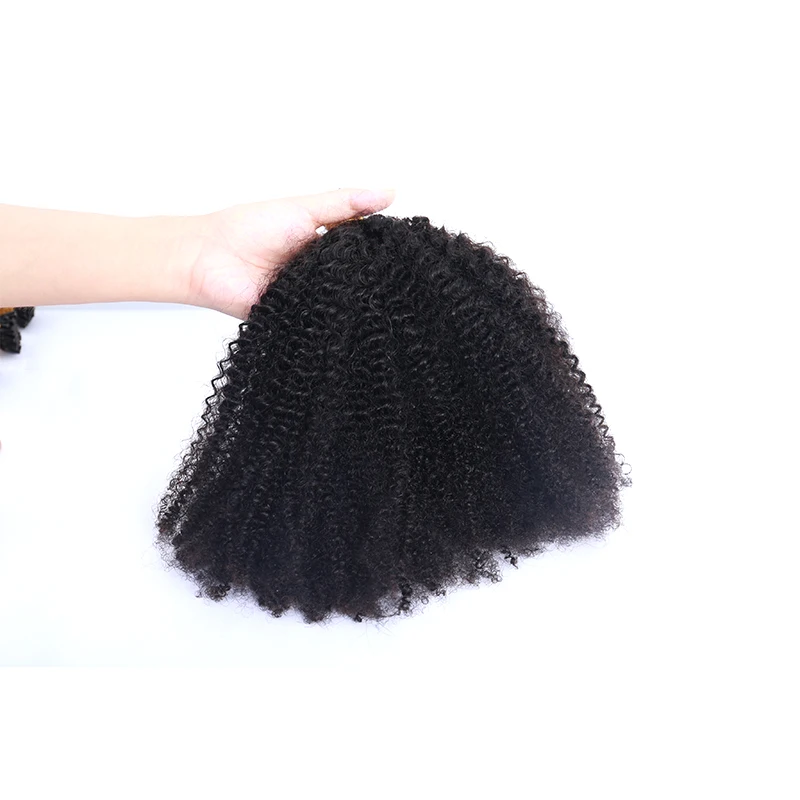 Extensiones de cabello humano rizado Afro 4B 4C I Tip para mujeres negras, microeslabones de Punta I, cabello humano mongol virgen, Prosa