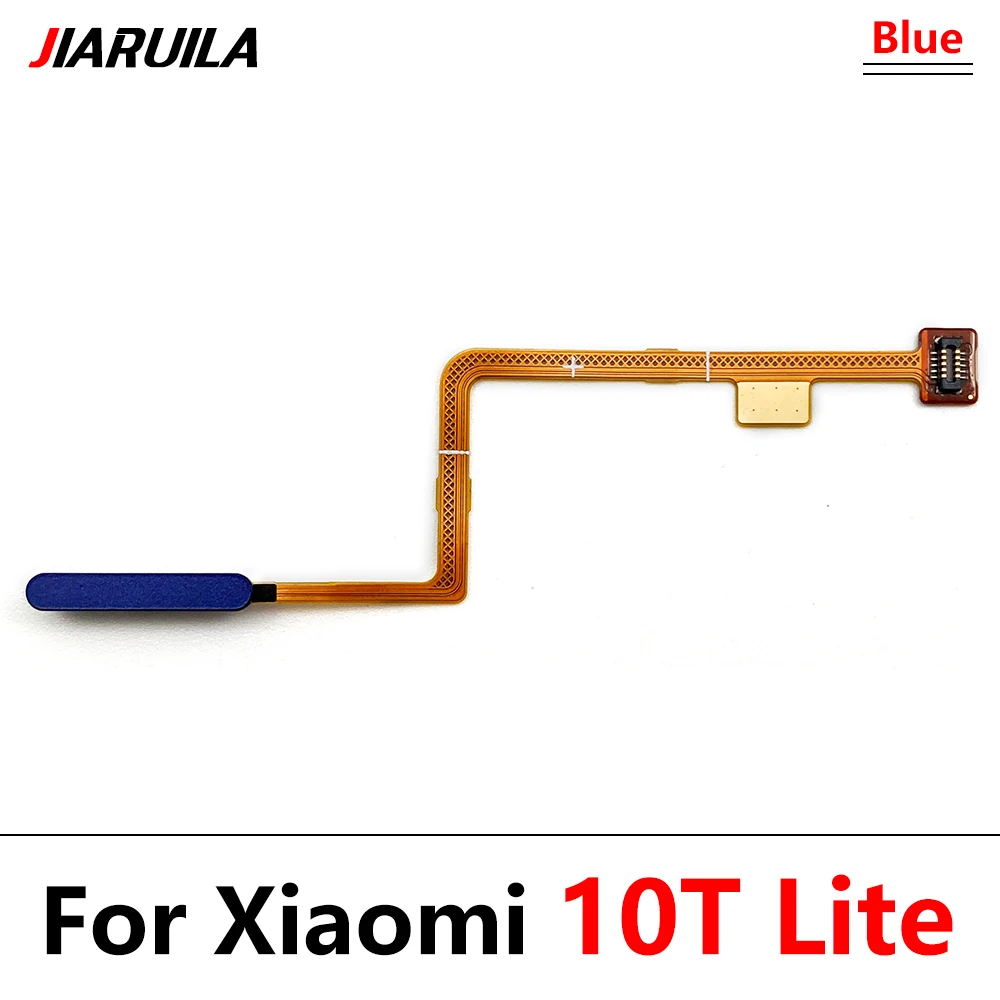 For Xiaomi Mi 10T Pro / Mi 10T Lite Home Button Fingerprint Sensor Touch ID Flex Cable Ribbon Replacement Parts