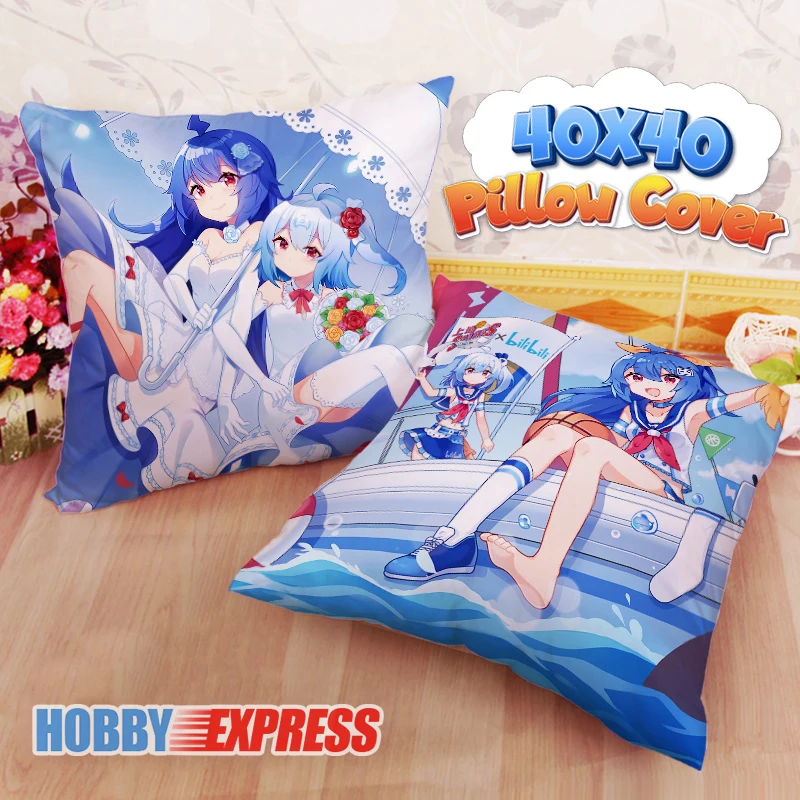 Hobby Express NEW Bilibili 22  33  Bilibili 40x40cm Square Anime Dakimakura Throw Pillow Cover FBZ684