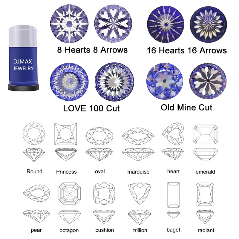 DJMAX Professional High Accuracy Diamond Tester 2 / 3 Gemstone Gem Selector Jewelry Watcher Tool LED Diamond Indicator Test Pen