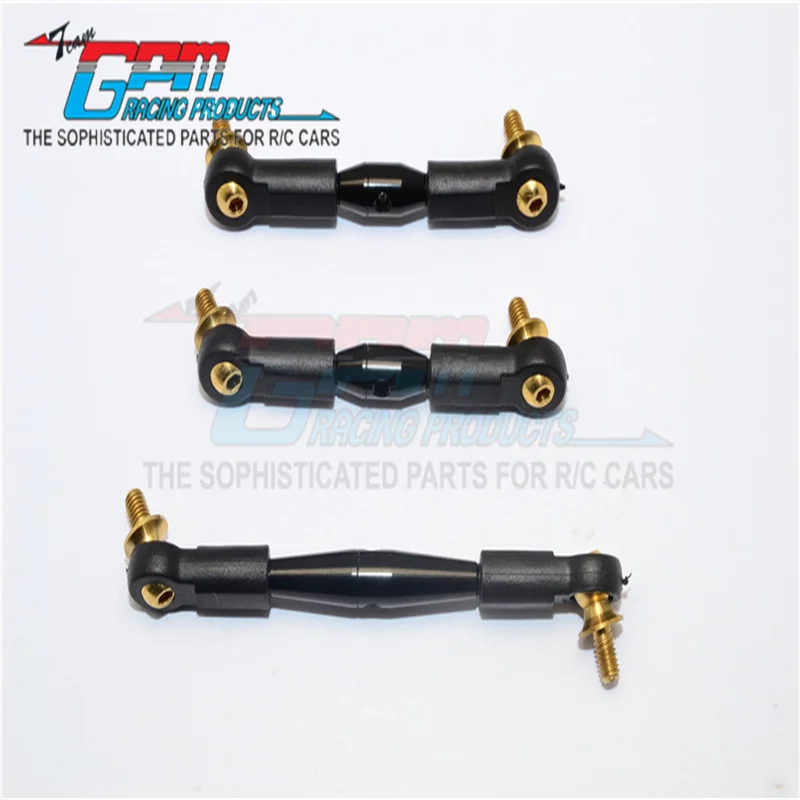 GPM ALLOY TIE ROD FOR SERVO & STEERING - 3PCS SET FOR TAMIYA CC01 Pajero/Wrangler UPGRADE