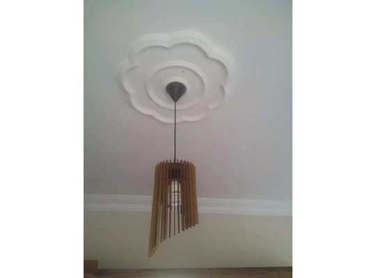 Vedemo Одиночная подвесная деревянная люстра Jonquil в деревенском стиле, стильный дизайн, для дома, офиса, гостиной и комнаты, доступны Простые в установке деревянные люстры