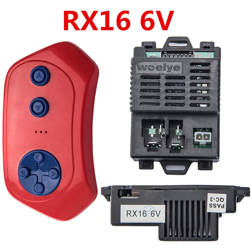 Wellye RX16 6V Điện Ô Tô Đồ Chơi Điều Khiển Từ Xa Bluetooth, bộ Điều Khiển Trơn Bắt Đầu Chức Năng Bluetooth 2.4G