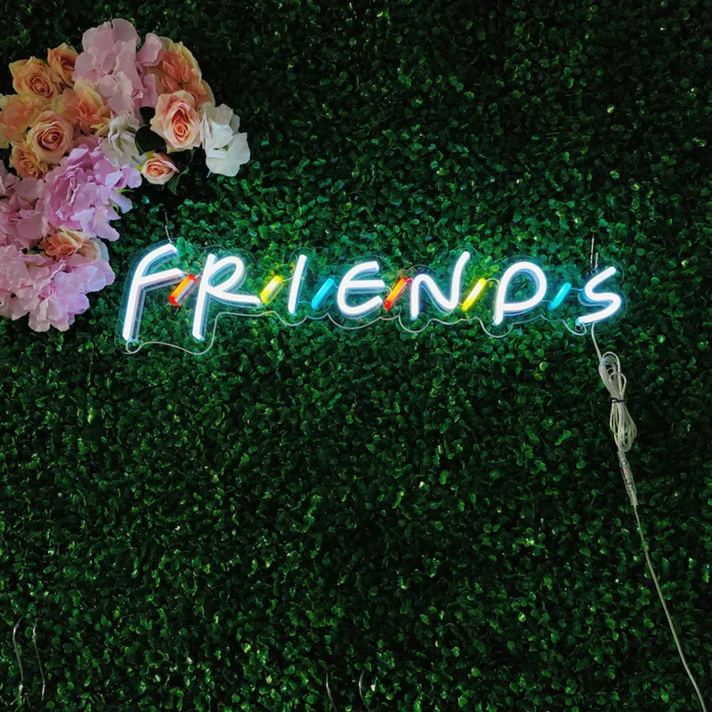 Friends Led Neon Sign, Custom Gifts for your friend ,Graduation Gifts, Neon Sign Wall Decor, Party Neon Light, Kids Room Decor