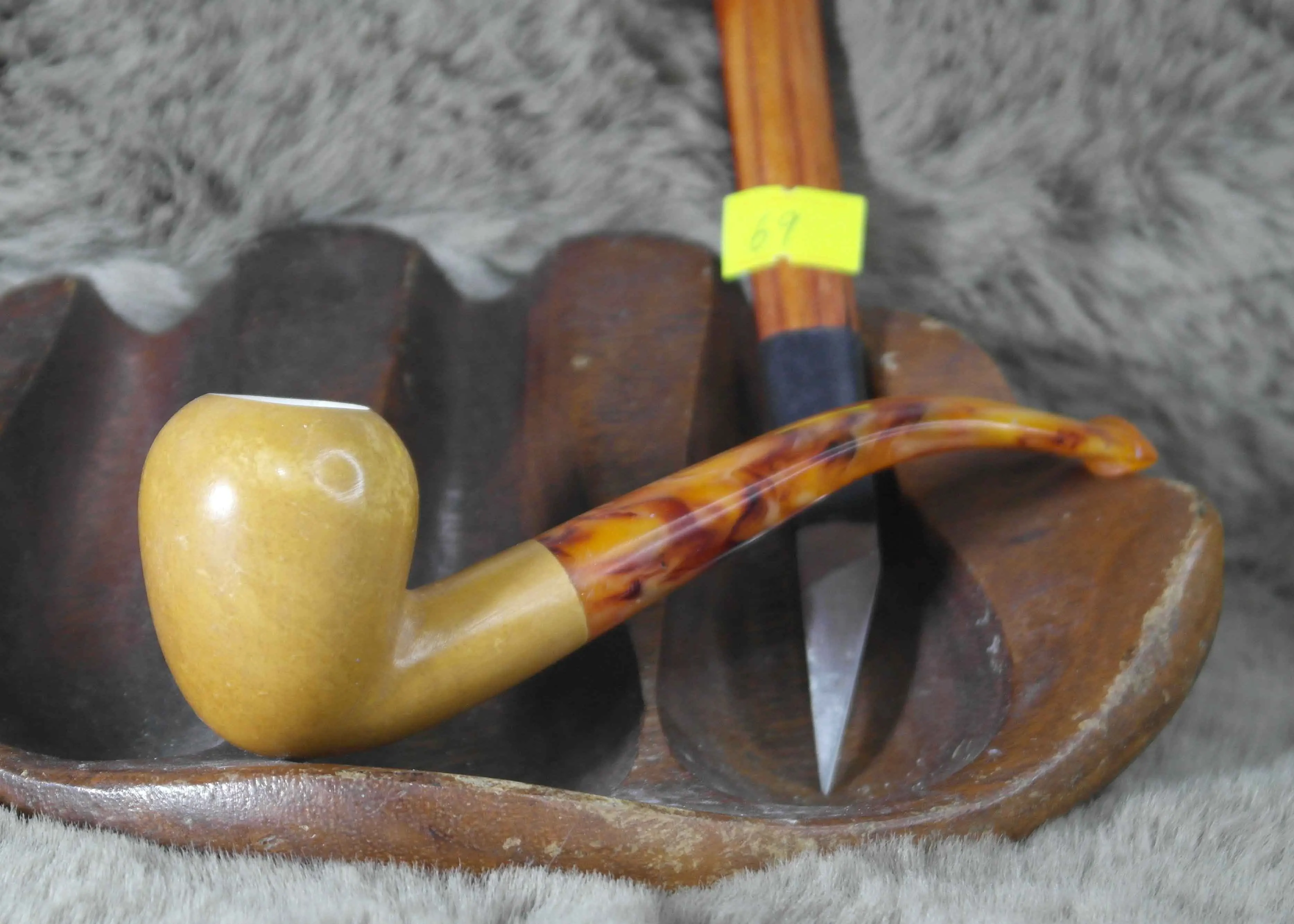 Handmade Block Meerschaum Pipe